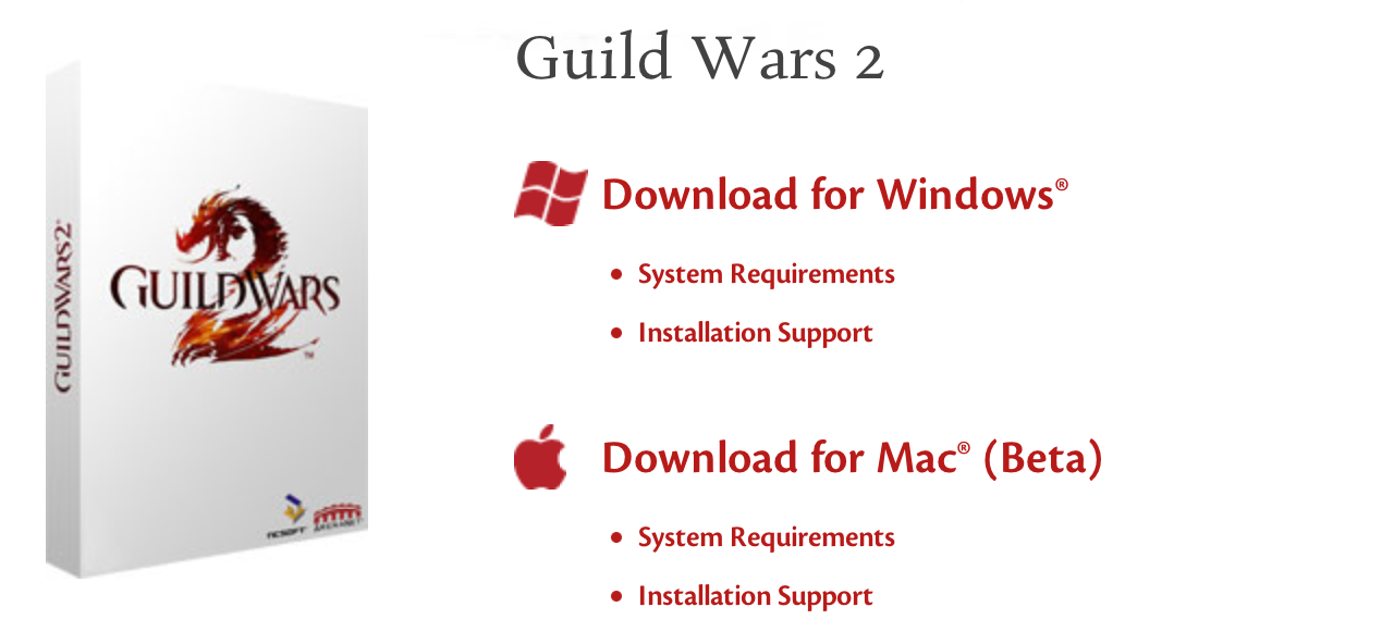 how to download guild wars 2 on mac
